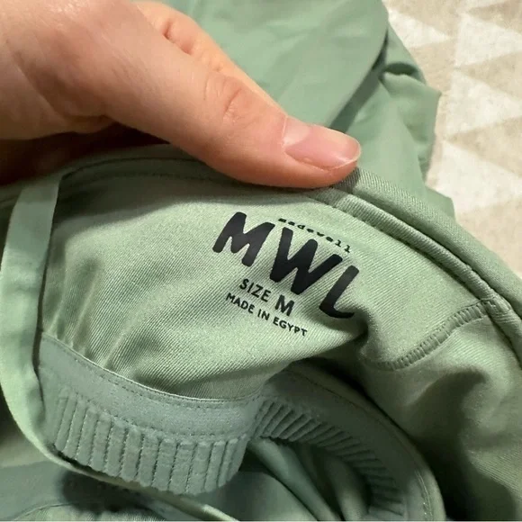 madewell 2.0 flex fitness dress gatehouse green nwot - Picture 7 of 7